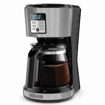 Cafetera Black+Decker Programable 12 tazas, Filtro CM1331S