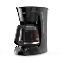 Cafetera BLACK+DECKER Automática Filtro permanente, 12 Tazas CM1110B-LA
