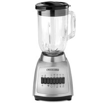 Licuadora Black + Decker Base metal 10 Velocidades Jarra vidrio 1.25L BLBD210GSS